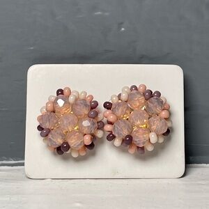 Huichol Beaded Stud Earrings